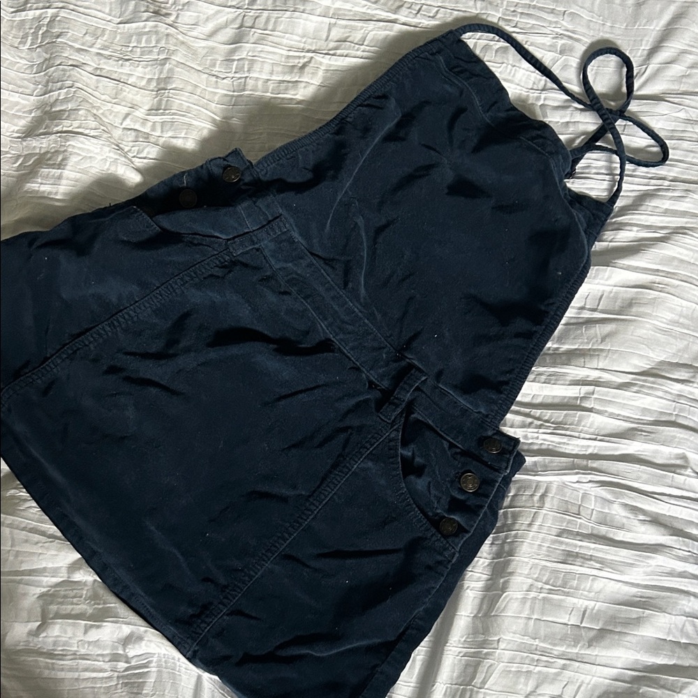 Free People Navy Blue Skirt